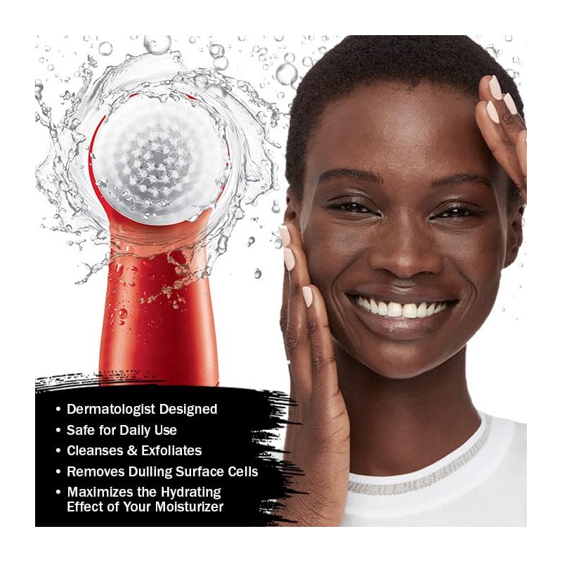 Facial Cleansing Brush by Olay Regenerist, Face Exfoliator with 2