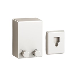 Gorilla Line Retractable Clothesline, Heavy Duty 40 Kg, Stainless Steel, White, 14.2 cm