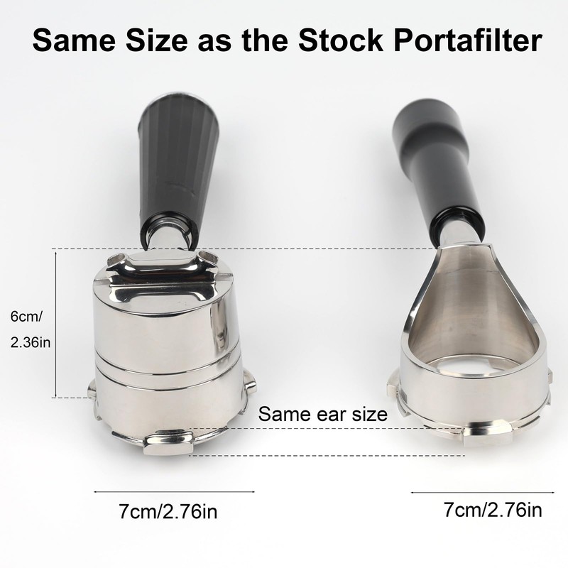 Bottomless Portafilter for Ninja Luxe Café Premier Series ES601 &