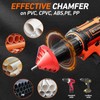 2 in 1 Inner-Outer PVC Deburring Tool, PVC Chamfer Tool,