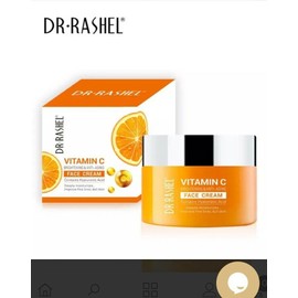 Cream Dr.  Rashel Vitamin C Face Cream for Brightening & Anti-Aging w Hyaluronic Acid