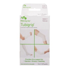 MOLNLYCKE HEALTH CARE US LLC Tubigrip Pull On Elastic Tubular Support Bandage, 1 Meter, Size F EA of 1