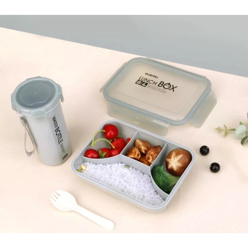 Kai Xin Lunch Box Lonchera Toper Contenedor Comida Con Vaso