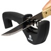 BARTANS 4-in-1 Knife Sharpening Tools with Ergonomic Grip, Non-Slip Base