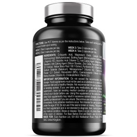 PCT Xtreme - PCT Post Cycle Supplement for Men - 4 Week Course - Post Cycle Support (80 Vegetarian Capsules)