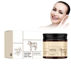 Hppsctink 50g Beef Tallow Creme, Beef Tallow Skincare, Rindfleisch Feuchtigkeitscreme, Feuchtigkeitsspendend & tiefgehend, Erhält die Elastizität der Haut, Feuchtigkeitscreme,cream