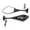 Motorcycle LED Turn Signal Rearview Mirrors Compatible with 2011 2013