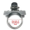 Pressed Steel Industrial Griptite Bulldog Hinge for Chain Link Gate