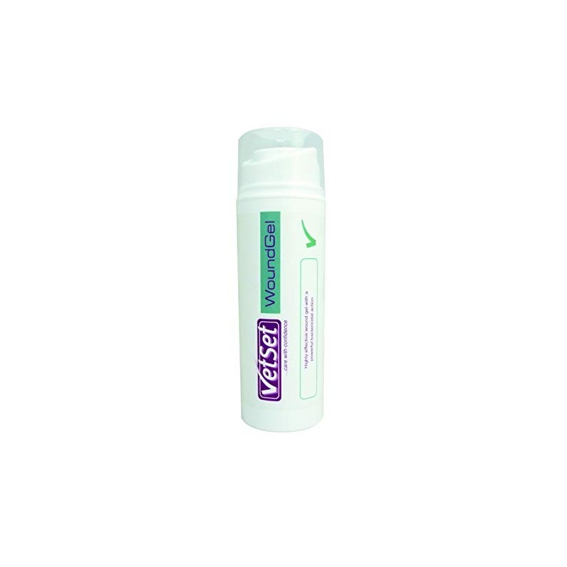 VetSet Unisex's VTS0100 Woundgel, Clear, Regular