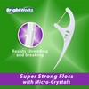 225 Piece BrightWorks Fresh Mint + Whitening Dental Flossers with