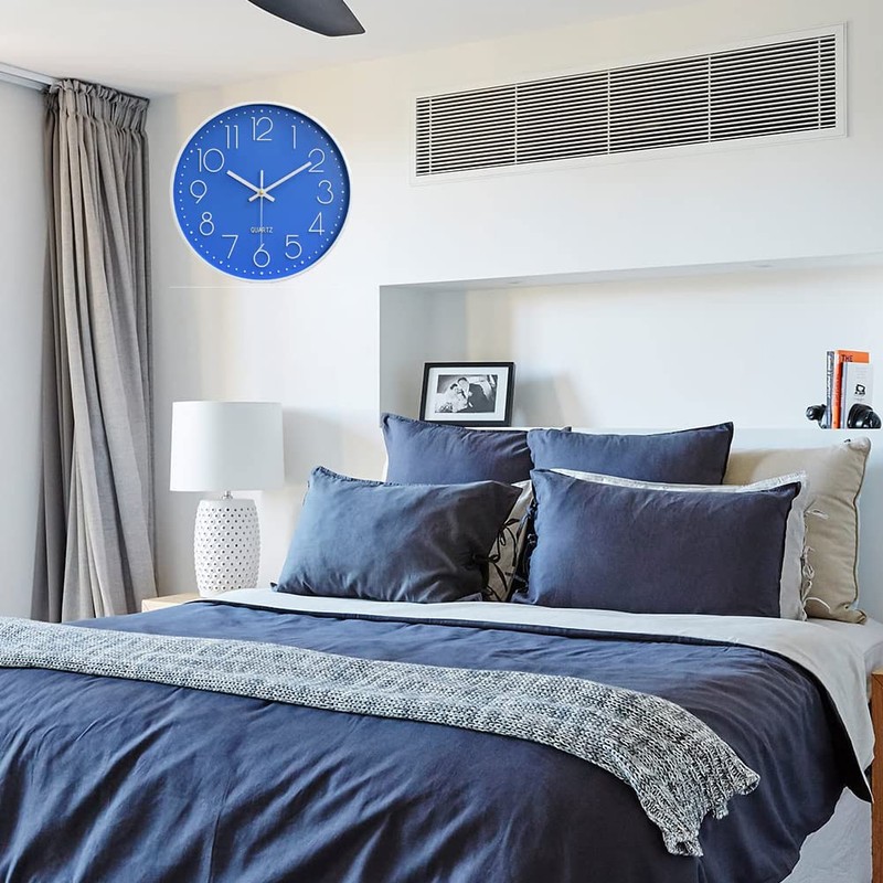 Taodyans Modern Wall Clock 30 cm Without Ticking Noises Kitchen