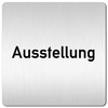 Türschilder24 XXL Door Sign 125 x 125 mm Exhibition 1.5