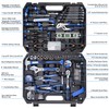 URASISTO 168-Piece Socket Wrench Auto Repair Tool Combination Package Mixed