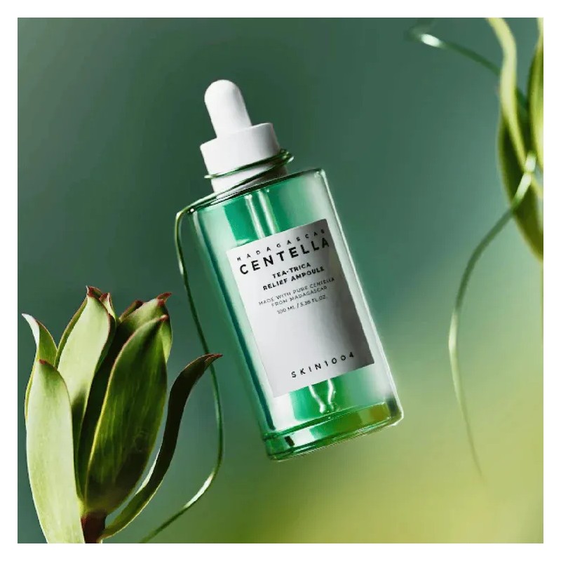 Skin1004 Madagascar Centella Tea-trica Relief Ampoule 100ml Grasa Danoche