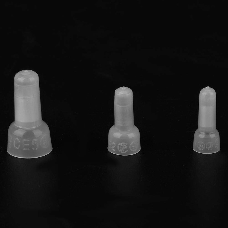 300Pcs 22-16/16-14/12-10 Gauge Close End Cap Crimp Terminals Connectors Kit