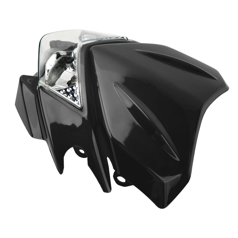 Motorcycle Front Headlight H4 Interface LED Waterproof DRL Headlight for
