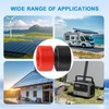 Solar Pane Wire 8 AWG - Solar Extension Cable 50Ft