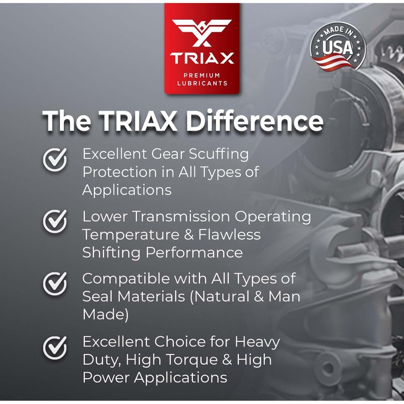 TRIAX DX3 ATF - Compatible with Most GM Dexron III