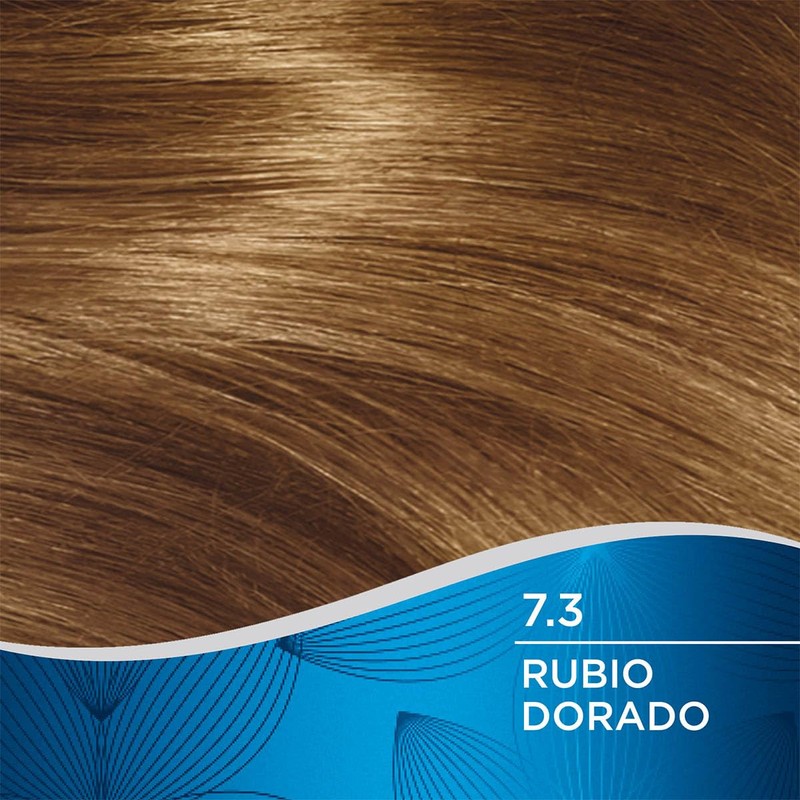 Wella Deluxe Tinte Permanente 7.3 Rubio Dorado, 207 g