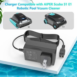 16.8V Power Charger for Aiper Scuba S1 Robotic Pool Cleaner Compatible with Aiper Scuba S1 E1 14.4V Li-ion Battery Robotic Pool Vacuum Cleaner Charger