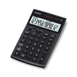 Casio JS-20WKA-BK-N Professional Business Calculator, 12-Digit Readout, Check Your Work Function, Just Type, Eco Mark-Certified, Compliant w/ Green Procurement Act, Black