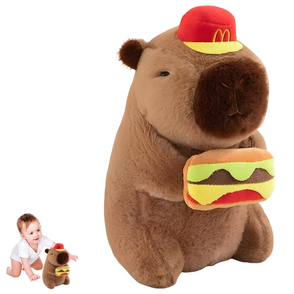 1 Pcs Capybara Plush, 23cm Capybara Toy Soft, Smooth and
