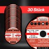 Pack of 30 Stainless Steel Cutting Discs Diameter 125 x