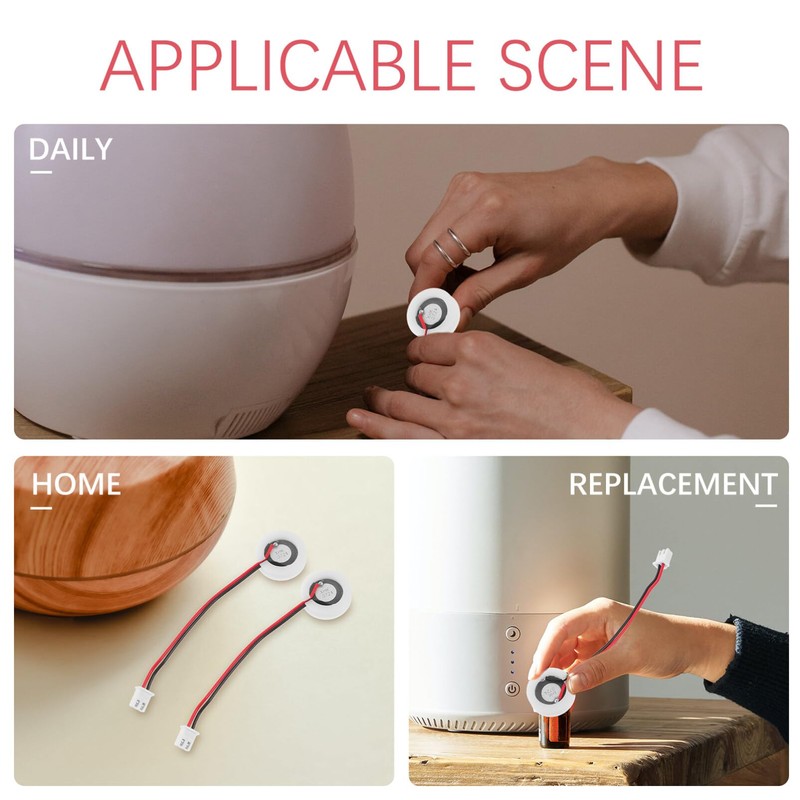 HOLIDYOYO 4pcs Atomizing Disc Replacement for Humidifiers Ceramic Parts Easy