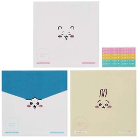 Bandai 2651323 Chiikawa Rice Ball Wrap, 7.1 x 7.1 inches (18 x 18 cm), Set of 12 x 2, Made in Japan