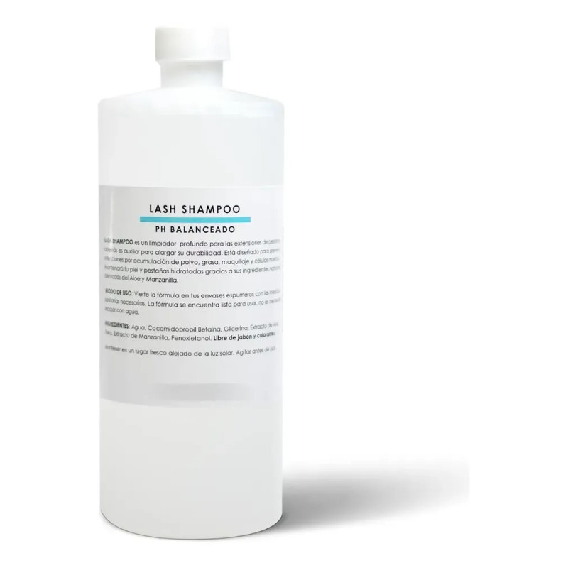 Lash Shampoo 500ml Hipoalergénico Con Manzanilla