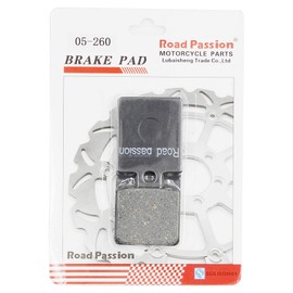 Road Passion Rear Brake Pads for NRG 50 Pure Jet 2006-2009 R/NRG 50 Silver Bullet 2010 R/NRG 50 Power DD 2005-2015 R