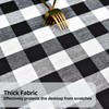 Yofori Heavy Duty Cotton Blend Table Cloth for Rectangle Tables