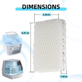 9 Pack Wf813 Eqwf813 Humidifier Filters for Equate Eq-2119-U