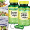 Choice Bundle Spring Valley Papaya Enzyme Complex Chewable Tablets Dietary