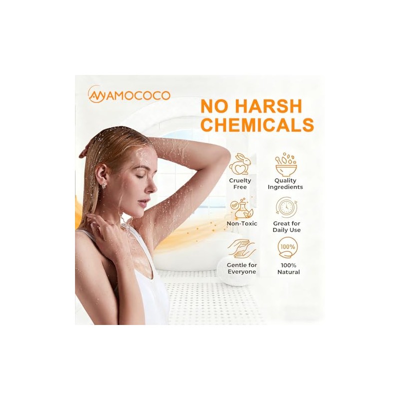 2Packs Turmeric Orange Vitamin C Body Wash with Cocoa Seed