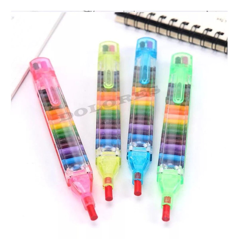 Dolores Crayones Bebés Niños Acuarelables Pastel Óleo 20 Colors 4pcs