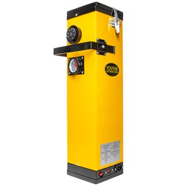 Portable Welding Rod Oven with Dial Temperature Indication 150°F-300°F, 20 LBS, Fits 19 Inch Rods for Low Hydrogen and Stainless Welding Rods (Black Yellow)