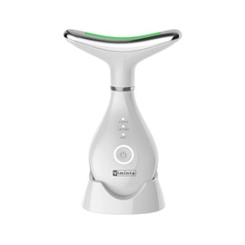 Viminto Smart Face and Neck Massager - 3 in 1 Facial Massager for Skin Care. Elevate Your Skincare Routine with Viminto Multi Mode & Multi Light Beauty Massager for Face and Neck - White