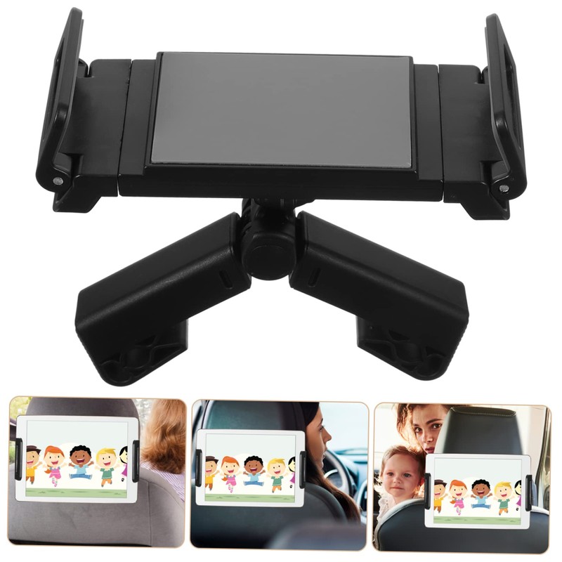 Operitacx Adjustable Car Headrest Tablet Phone Holder Backseat Mount with