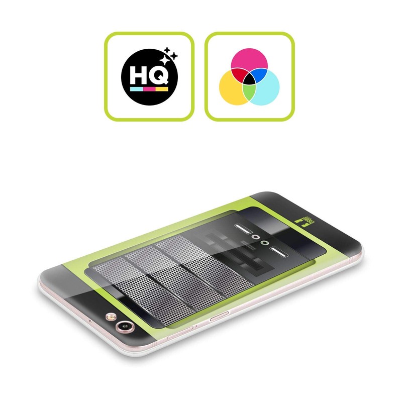 Head Case Designs Grün CPU Soft Gel Handyhülle Hülle kompatibel