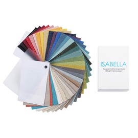 TWOPAGES Isabella Cotton Polyester Curtain Fabric Sample Booklet