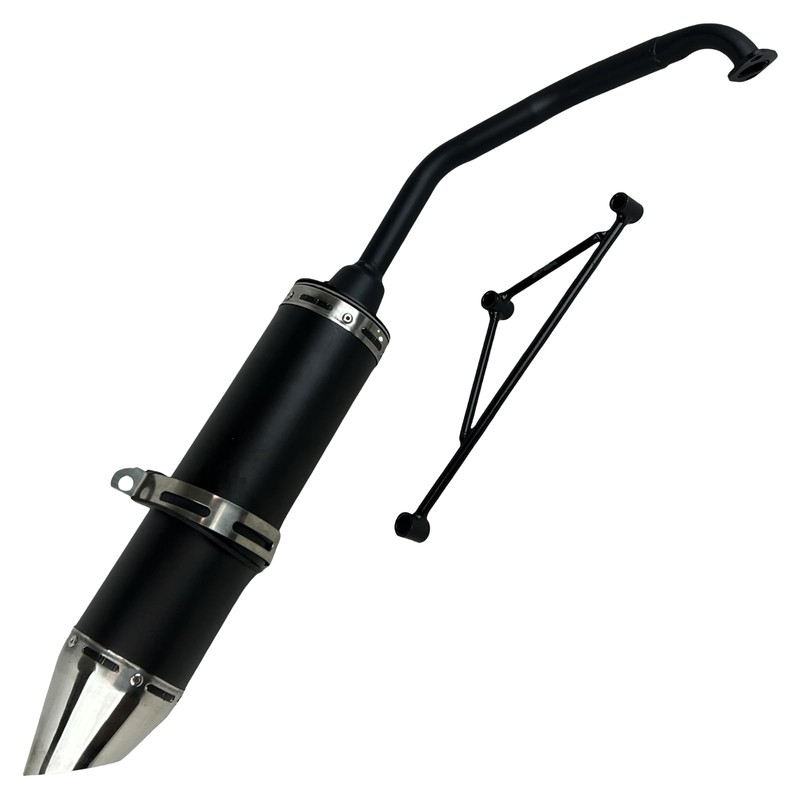 High Performance Exhaust System for 125cc 150cc GY6 Scooter Moped