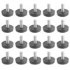 10 piece screw in furniture table and chair sliding leveling
