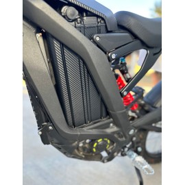 Decal Concepts Carbon Fiber Battery Accent Decal Graphic Kit - Fits Sur-Ron Light Bee - X260