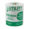 Duck Tape Brand Utility Duct Tape, Silver, 1.88 in. x