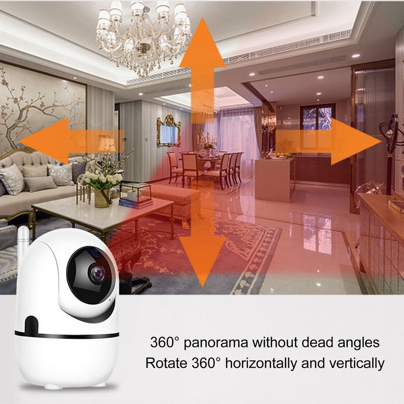 1MP Smart Wireless Surveillance Camera Audio Intercom Wifi Home Surveillance
