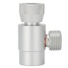 CO2 Refilling Adapter CGA320//TR21-4 Soda Valve Connector ASA Accessories Silver