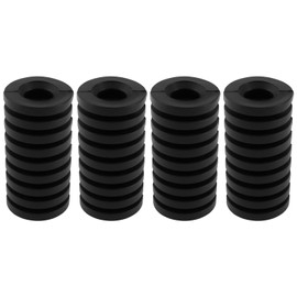 Briny River 4 Pcs Motor Bike Gear Lever Rubber Sleeve 40x20x8mm 543952 for Motorcycles Black
