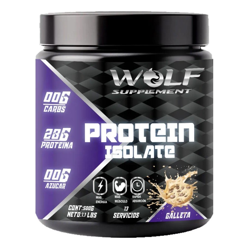 Proteína Whey Wolf 500g + Creatina Hiper Sport 500gm Sabores
