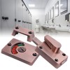 Partition Door Lock with Handle Public Toilet Restroom Bolt Lock